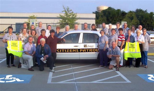 WCPAAA members with Citizen Patrol Vehicle